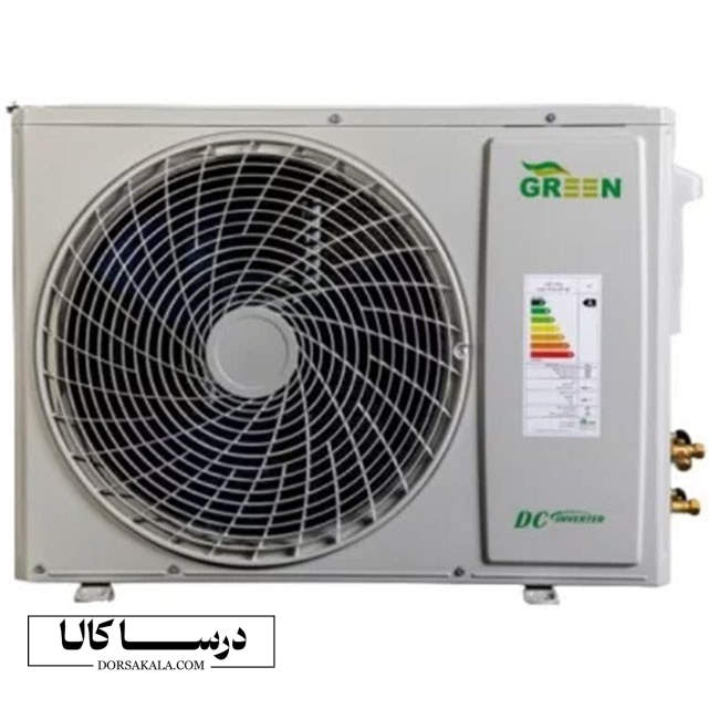کولر گازی دیواری اینورتر گرین تک فاز سردوگرم روتاری18000 مدل R32 T1 سری گلد